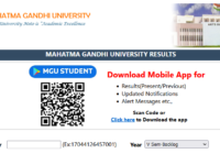 MG University Degree 3rd & 5th Sem Results 2023 Manabadi MGU UG Result @https://mguniversity.in/